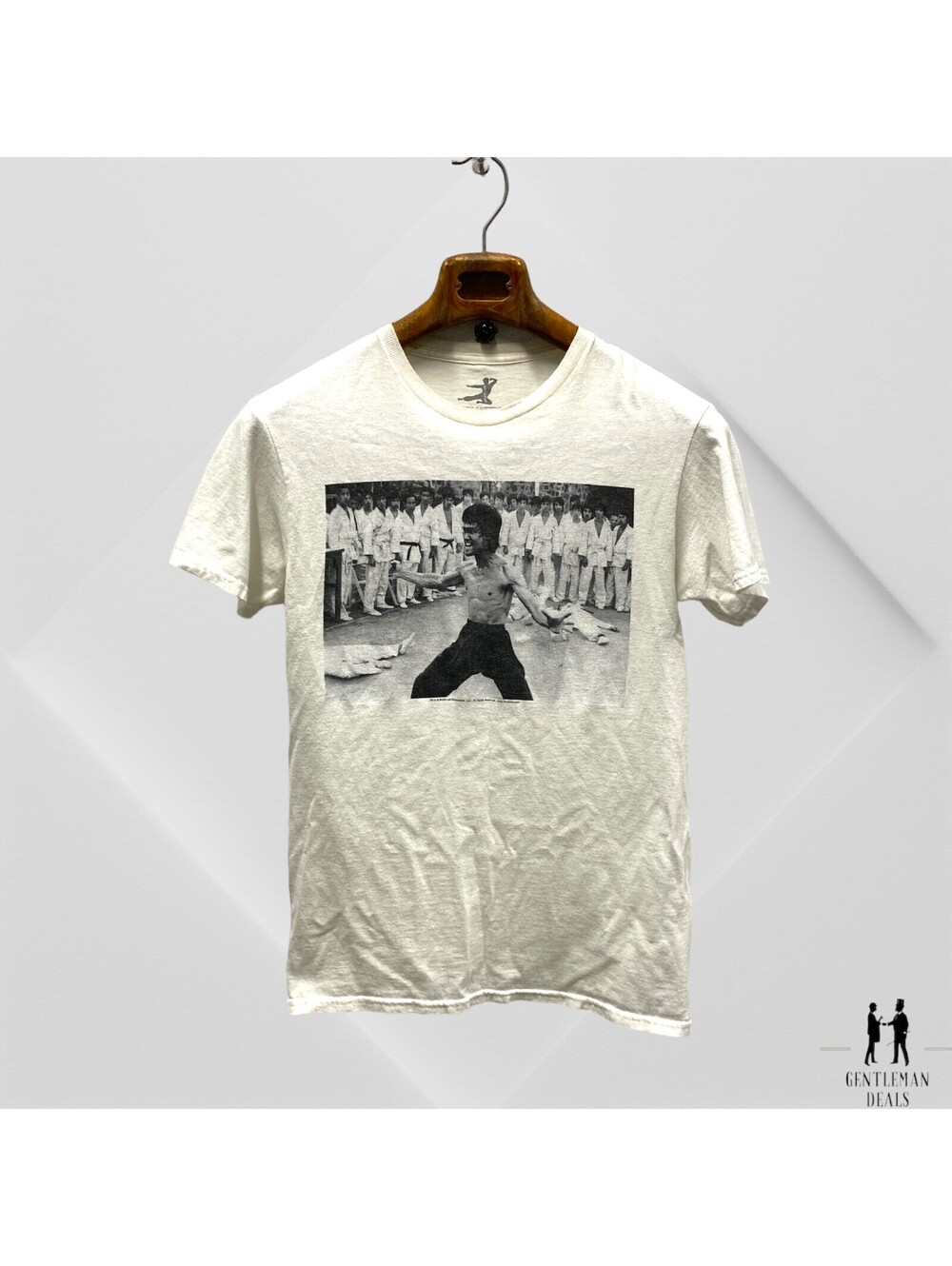BRUCE LEE FULL OF FURY Licensed Men's Graphic Tee Shirt Small